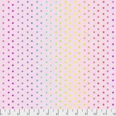 Tula Pink Baumwollstoff - True Colors - Hexy Rainbow - Shell