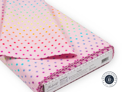 Tula Pink Baumwollstoff - True Colors - Hexy Rainbow - Shell (84cm-Rest)