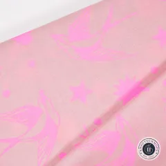 Tula Pink Baumwoll Designerstoff - Tula's True Colors - Neon Fairy Flakes - Cosmic