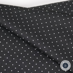 Tula Pink Baumwoll Designerstoff - True Color Graywork - Tiny Dots - Carbon