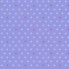 Tula Pink Baumwoll Designerstoff - Besties - Unconditional Love Bluebell