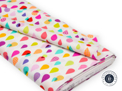 Tula Pink Baumwoll Designerstoff - Untamed - Rainfall Lunar (130cm-Rest)