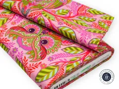 Tula Pink Baumwoll Designerstoff - Full Moon Forest II - Hootie Patootie Honey