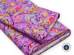 Tula Pink Baumwoll Designerstoff - Full Moon Forest II - Branch Manager - Blossom