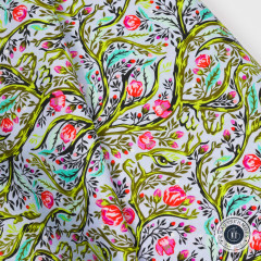 Tula Pink Baumwoll Designerstoff - Full Moon Forest II - Branch Manager - Starlight Tula Pink Baumwoll Designerstoff - Full Moon Forest II - Branch Manager - Starlight