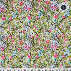 Tula Pink Baumwoll Designerstoff - Full Moon Forest II - Branch Manager - Starlight
