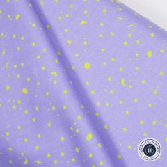 Tula Pink Baumwoll Designerstoff - True Colors - Space Sprinkles - Dream Tula Pink Baumwoll Designerstoff - True Colors - Space Sprinkles - Dream