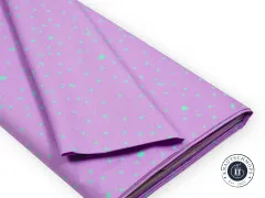 Tula Pink Baumwoll Designerstoff - True Colors - Space Sprinkles - Frozen Berry