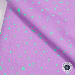 Tula Pink Baumwoll Designerstoff - True Colors - Space Sprinkles - Frozen Berry Tula Pink Baumwoll Designerstoff - True Colors - Space Sprinkles - Frozen Berry