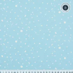 Tula Pink Baumwoll Designerstoff - True Colors - Space Sprinkles - Waterfall Tula Pink Baumwoll Designerstoff - True Colors - Space Sprinkles - Waterfall