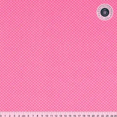 Tula Pink Baumwoll Designerstoff - True Colors - On the Grid - Bubblegum Tula Pink Baumwoll Designerstoff - True Colors - On the Grid - Bubblegum