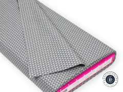 Tula Pink Baumwoll Designerstoff - True Color Graywork - Kinda Shady - Fog