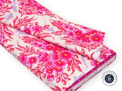 Tula Pink Baumwoll Designerstoff - Floral Reef - Shadow Sharks - Delphine