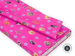 Tula Pink Baumwoll Designerstoff - Floral Reef - School Crossing - Delphine
