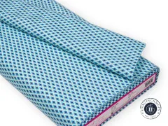 Tula Pink Baumwoll Designerstoff - Floral Reef - Lighthouse Windows - Marine