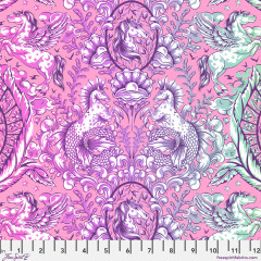 Tula Pink Baumwoll Designerstoff - Legendary - Pony Tales - Wildorchid