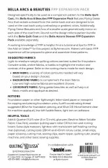 Schnittmuster ByAnnie's - Bella Arcs & Beauties FPP Expansion Pack