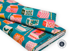 Ruby Star Society Baumwollstoff - Novelty Juicy Dark Turquoise (90cm-Rest) Ruby Star Society Baumwollstoff - Novelty Juicy Dark Turquoise (90cm-Rest)