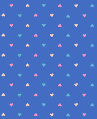 Ruby Star Society - Best Day Ever - Hearts Novelty Hearts Ditsy Blender - Lapis Ruby Star Society - Best Day Ever - Hearts Novelty Hearts Ditsy Blender - Lapis