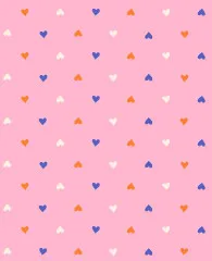 Ruby Star Society - Best Day Ever - Hearts Novelty Hearts Ditsy Blender - Posy Pink