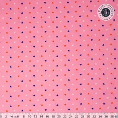 Ruby Star Society - Best Day Ever - Hearts Novelty Hearts Ditsy Blender - Posy Pink