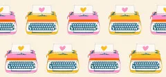 Ruby Star Society - Best Day Ever - Typewriters Novelty Kitsch Retro Vintage - Neutral