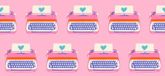 Ruby Star Society - Best Day Ever - Typewriters Novelty Kitsch Retro Vintage - Posy Ruby Star Society - Best Day Ever - Typewriters Novelty Kitsch Retro Vintage - Posy