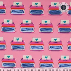 Ruby Star Society - Best Day Ever - Typewriters Novelty Kitsch Retro Vintage - Posy