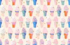 Ruby Star Society - Best Day Ever - Ice Cream Novelty Kitsch Retro Vintage - Metallic Natural Ruby Star Society - Best Day Ever - Ice Cream Novelty Kitsch Retro Vintage - Metallic Natural