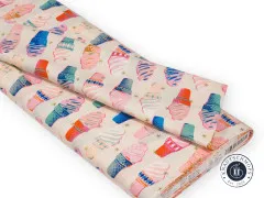 Ruby Star Society - Best Day Ever - Ice Cream Novelty Kitsch Retro Vintage - Metallic Natural