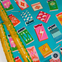 Ruby Star Society - Trinketry - Matchmaker Novelty Matchbook Retro - Turquoise