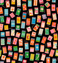 Ruby Star Society - Trinketry - Matchmaker Novelty Matchbook Retro - Black