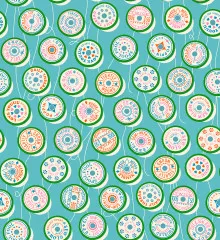 Ruby Star Society - Trinketry - Spools Novelty Sewing Notions Retro Thread - Turquoise