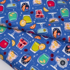 Cotton&Steel Fabrics - Colors & Cravings - Cocktail Hour - Grab A Pal Cotton&Steel Fabrics - Colors & Cravings - Cocktail Hour - Grab A Pal