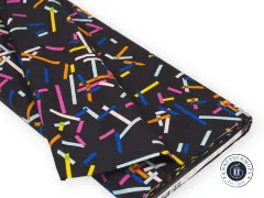 Ruby Star Society - Salutations - Washi Yardage - Soft Black