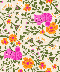 Ruby Star Society - Hello Alice - Cheshire Novelty Cats Children - Natural Ruby Star Society - Hello Alice - Cheshire Novelty Cats Children - Natural