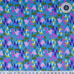 Ruby Star Society - Hello Alice - Mushroom Land Novelty Nature Kitsch - Lindley Blue