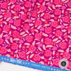 Ruby Star Society - Hello Alice - Violets Florals Novelty - Berry