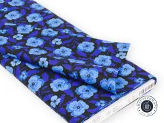 Ruby Star Society - Hello Alice - Violets Florals Novelty - Black