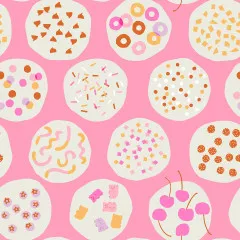 Ruby Star Society - Sugar Cone - Ice Cream Toppers - Flamingo Pink