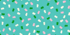 Ruby Star Society - Merry Happy - Merry Gummies Christmas Novelty Gummy Bears Candy - Iceberg