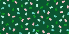 Ruby Star Society - Merry Happy - Merry Gummies Christmas Novelty Gummy Bears Jade