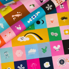 Ruby Star Society - Selvedge Magic Multi - Magic Icons