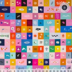 Ruby Star Society - Selvedge Magic Multi - Magic Icons