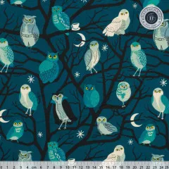 Ruby Star Society - Freaky Familiars - Who Cooks For You Novelty Owls Nature Trees - Galaxy