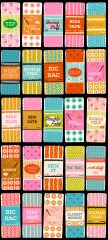 Ruby Star Society - 800 Notion - Sew Cute Novelty Ephemera Trims Vintage Retro - Soft Black