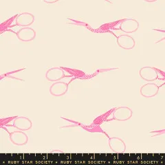 Ruby Star Society - 800 Notion - Stork Scissors Novelty Retro Vintage Sewing Notions Scissors - Shell