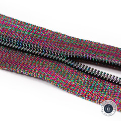 Sassafras Lane Designs - Reißverschluss #5 - Colorful - Iridescent