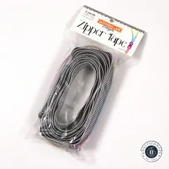 Sassafras Lane Designs - Reißverschluss #5 - Black Stripe - Rainbow