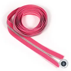 Sassafras Lane Designs - Reißverschluss #5 - Red Stripe - Nickel